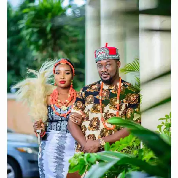 Stunning Photos From The Traditional Wedding Of Nollywood Actor, Daniel K. Daniel & Teena